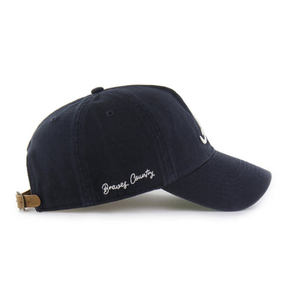 ATLANTA BRAVES CHAIN SIDE STITCH '47 CLEAN UP PINCH FRONT