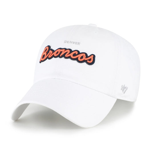 DENVER BRONCOS TRENDY SCRIPT '47 WOMEN'S CLEAN UP