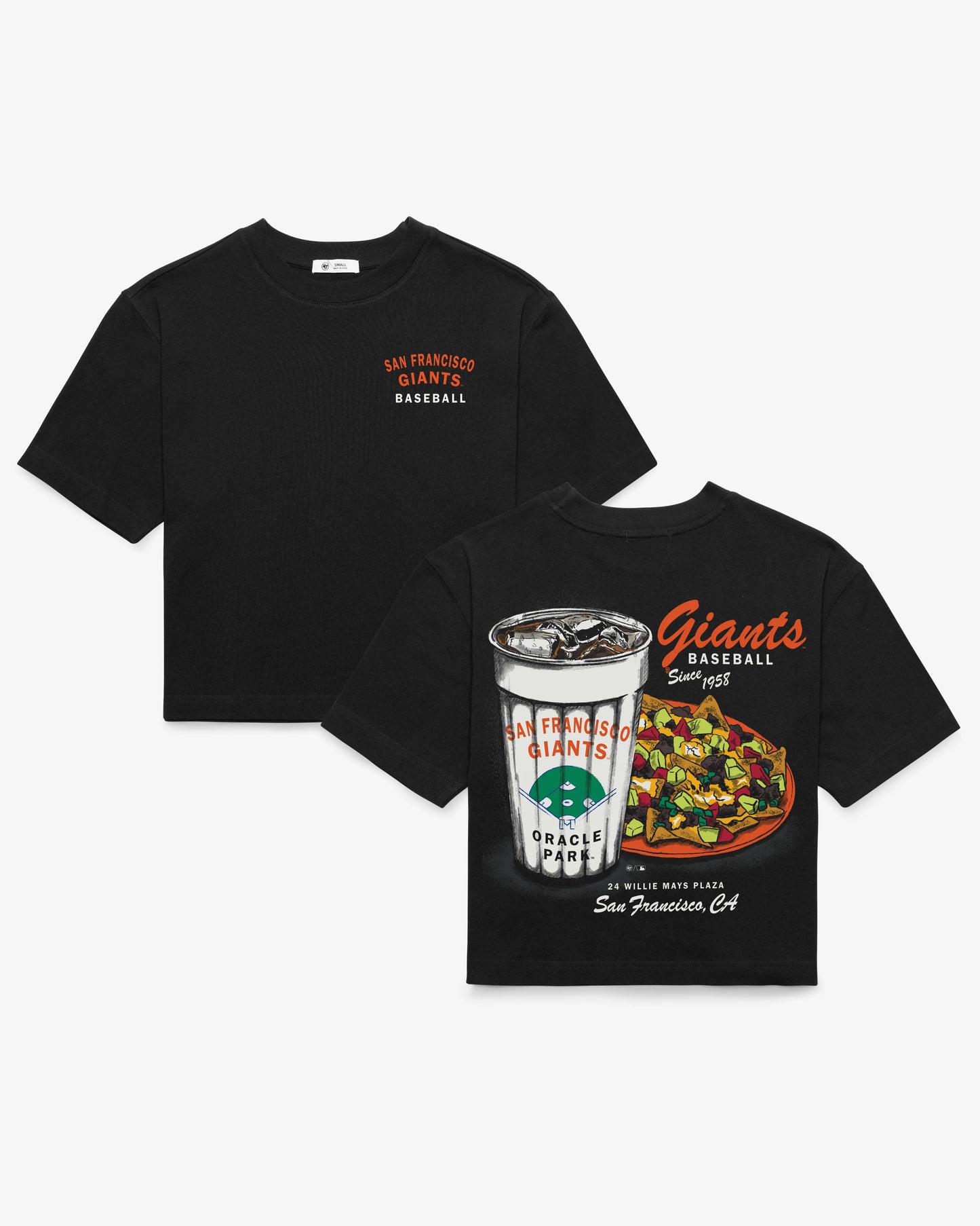 SAN FRANCISCO GIANTS GRAB 'N GO '47 REED CITY TEE WOMEN
