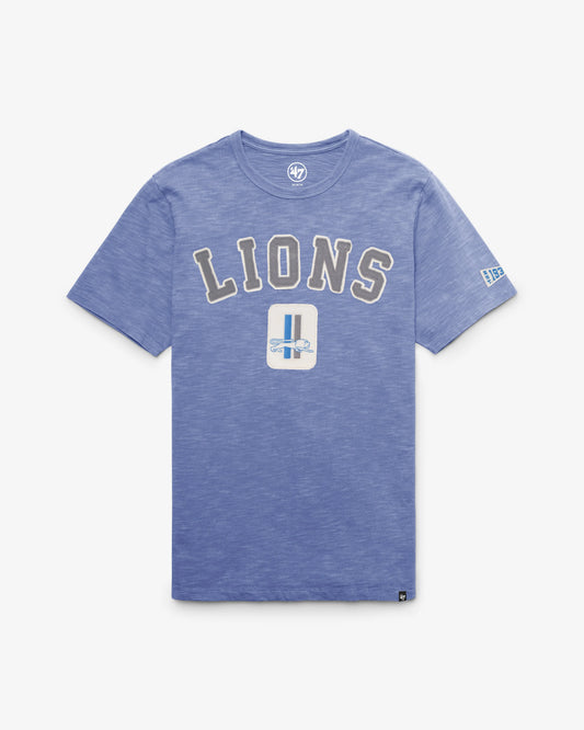 DETROIT LIONS HISTORIC SEYMOORE WELL WORN '47 HEAVY SLUB TEE