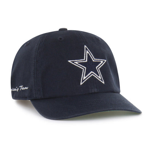 DALLAS COWBOYS CHAIN SIDE STITCH '47 CLEAN UP SHORT VISOR