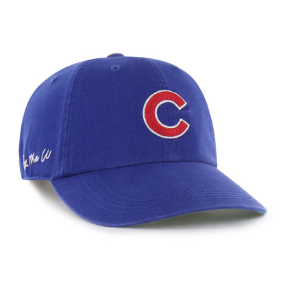 CHICAGO CUBS CHAIN SIDE STITCH '47 CLEAN UP LONG VISOR