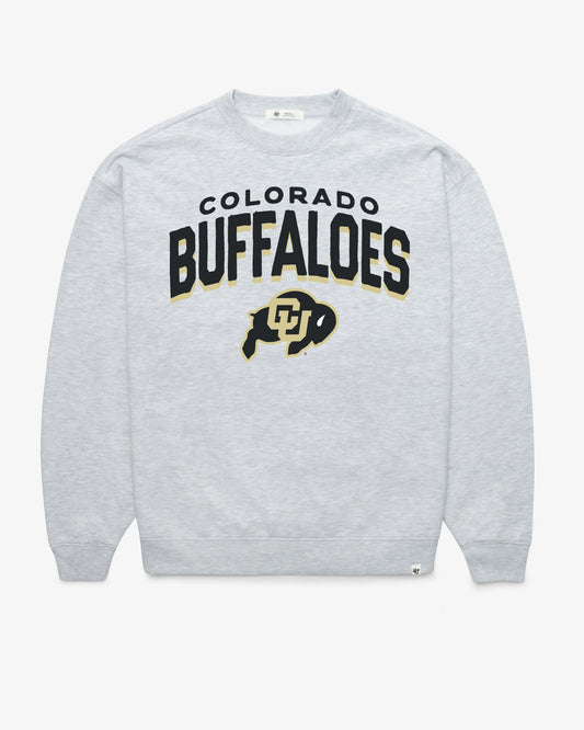 COLORADO BUFFALOES CAMPUS ARCH CLOUD '47 OVERSIZED CREW WOMENS