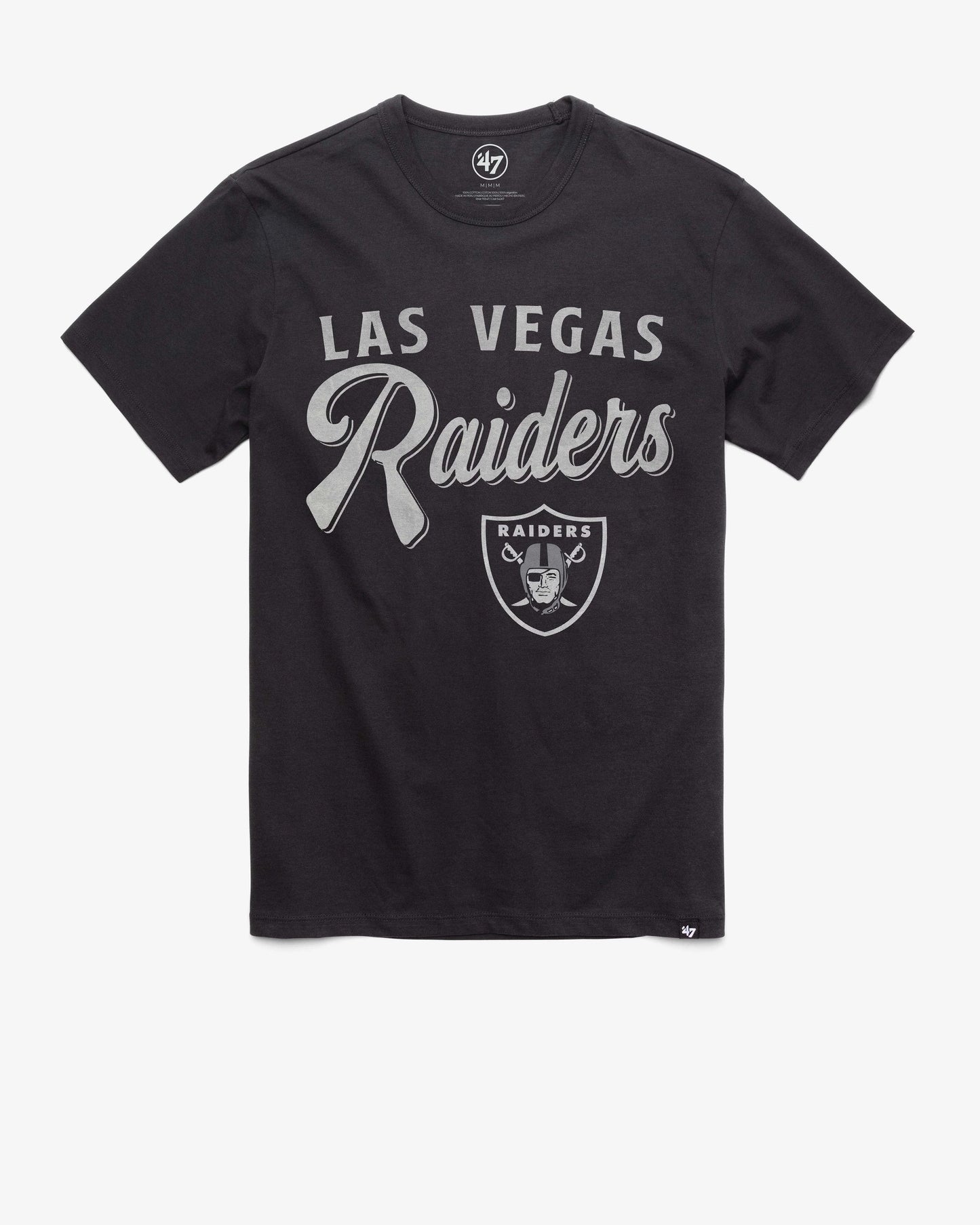 LAS VEGAS RAIDERS DIAG SCRIPT '47 FRANKLIN TEE