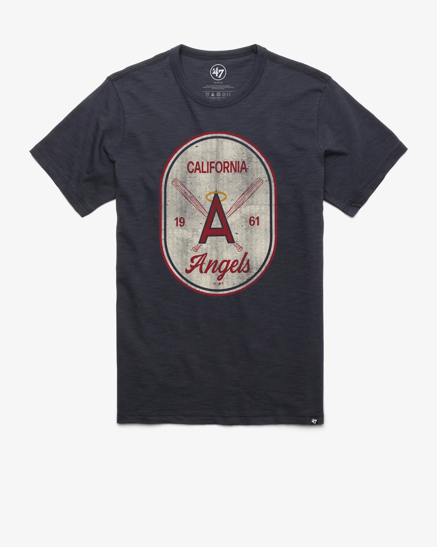 LOS ANGELES ANGELS COOPERSTOWN CROSS PATCH '47 SCRUM TEE
