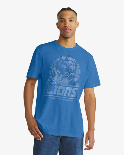 DETROIT LIONS HISTORIC EMBLEM MARK '47 SCRUM TEE
