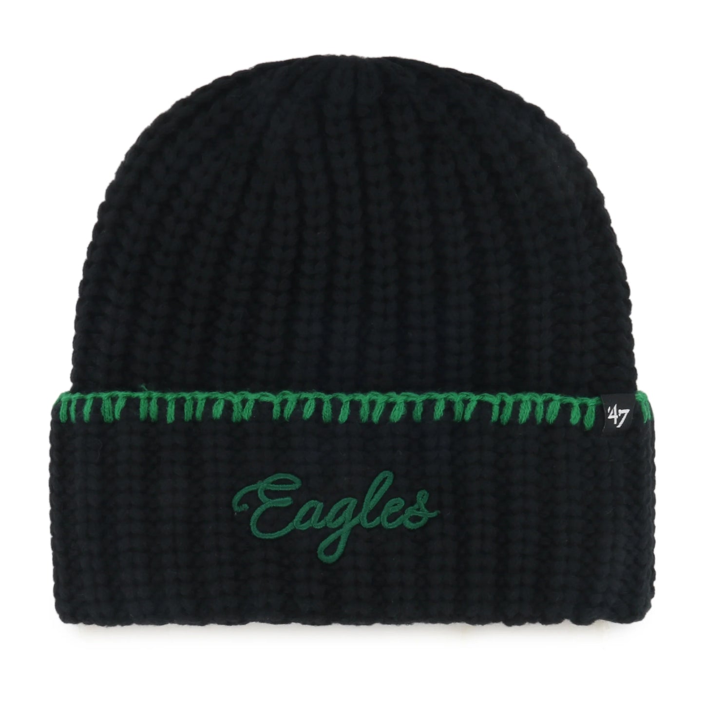 PHILADELPHIA EAGLES HISTORIC BLANKET STITCH '47 WOMEN'S CUFF KNIT