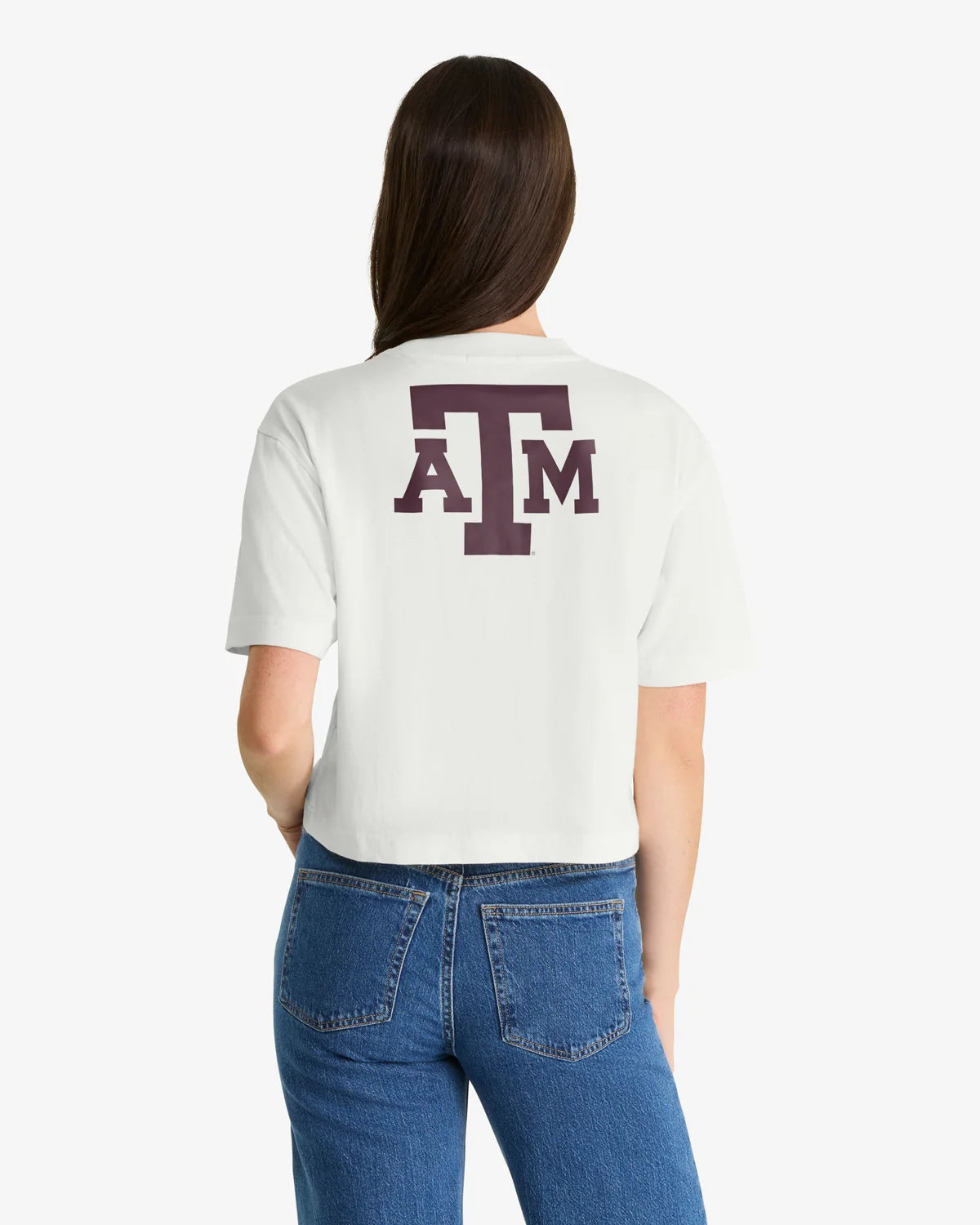 TEXAS A&M AGGIES STRAIGHT THRU '47 REED CITY TEE WOMENS