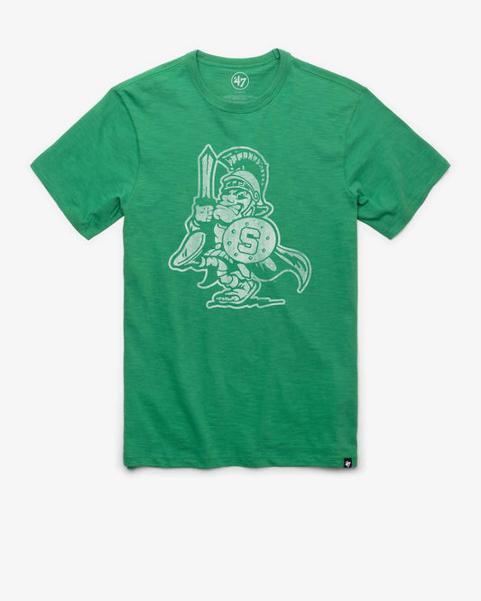MICHIGAN STATE SPARTANS VINTAGE GRIT '47 SCRUM TEE
