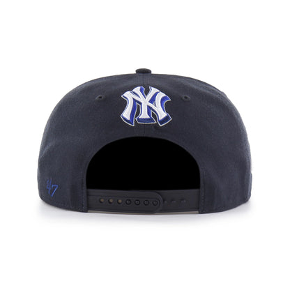 NEW YORK YANKEES MISTER CARTOON WRAP SCRIPT '47 CAPTAIN