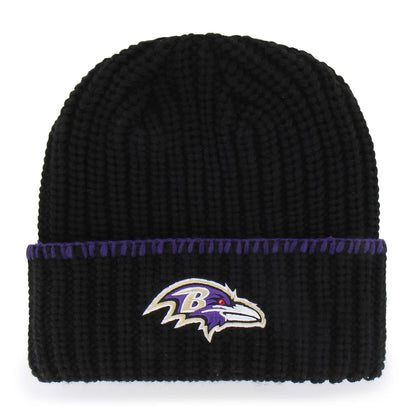 BALTIMORE RAVENS BLANKET STITCH '47 WOMEN'S CUFF KNIT