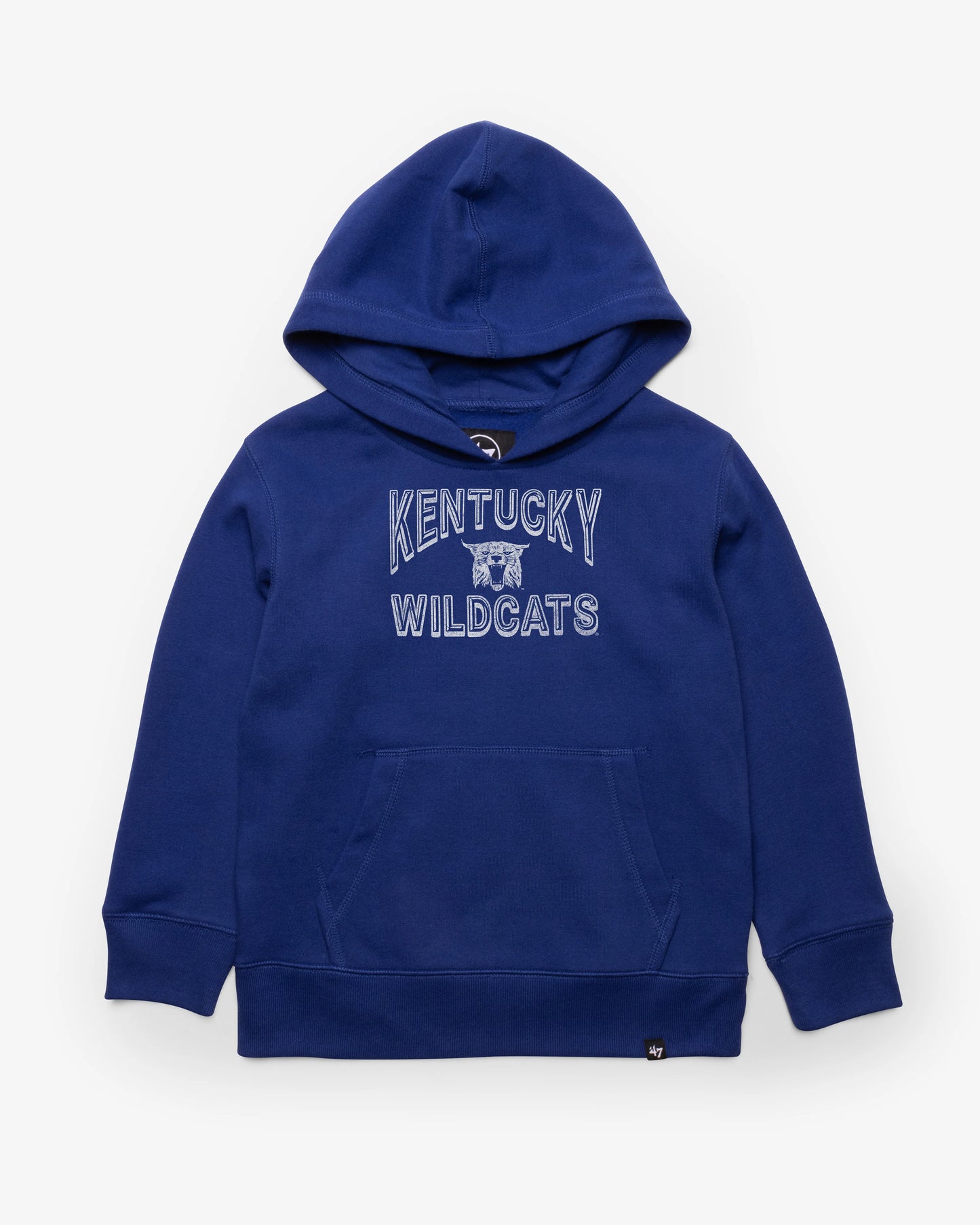 KENTUCKY WILDCATS VINTAGE FAN OUT '47 KID'S HEADLINE HOOD