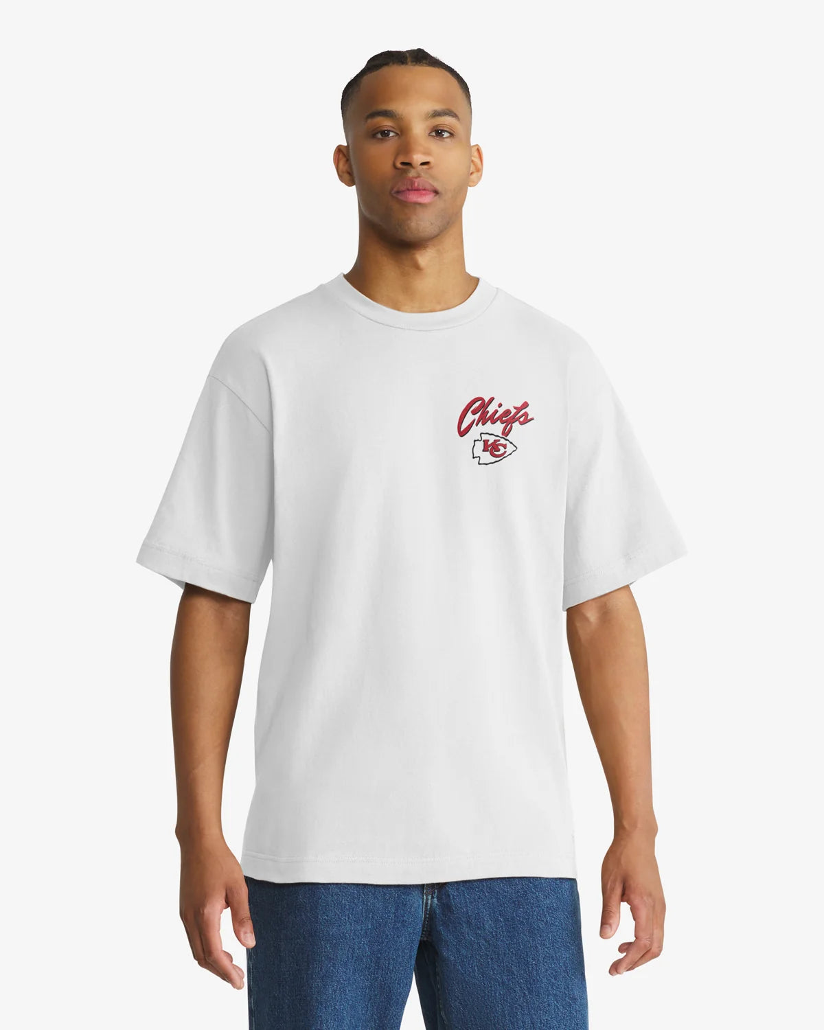 KANSAS CITY CHIEFS BACKER SCRIPT ILLUSTRATED '47 FOUNDATION TEE
