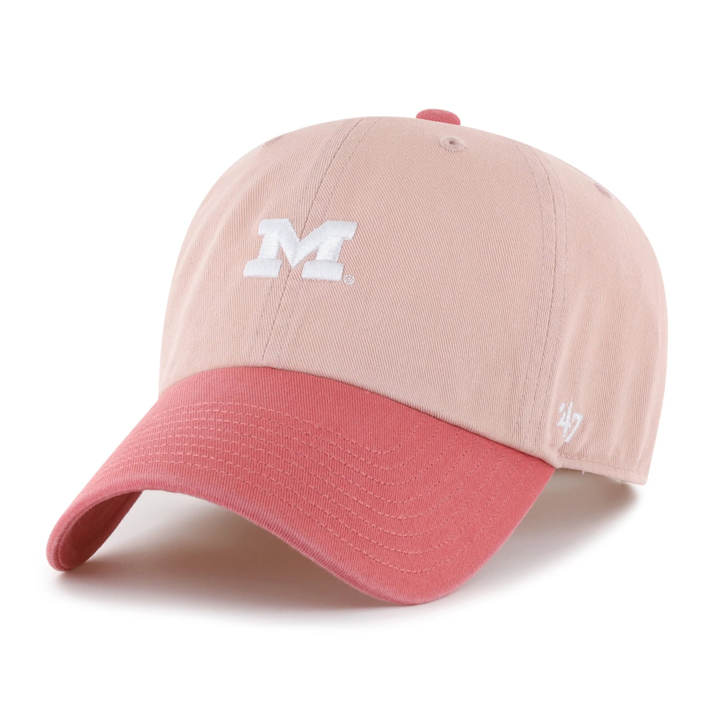 MICHIGAN WOLVERINES BASE RUNNER TWO TONE '47 CLEAN UP