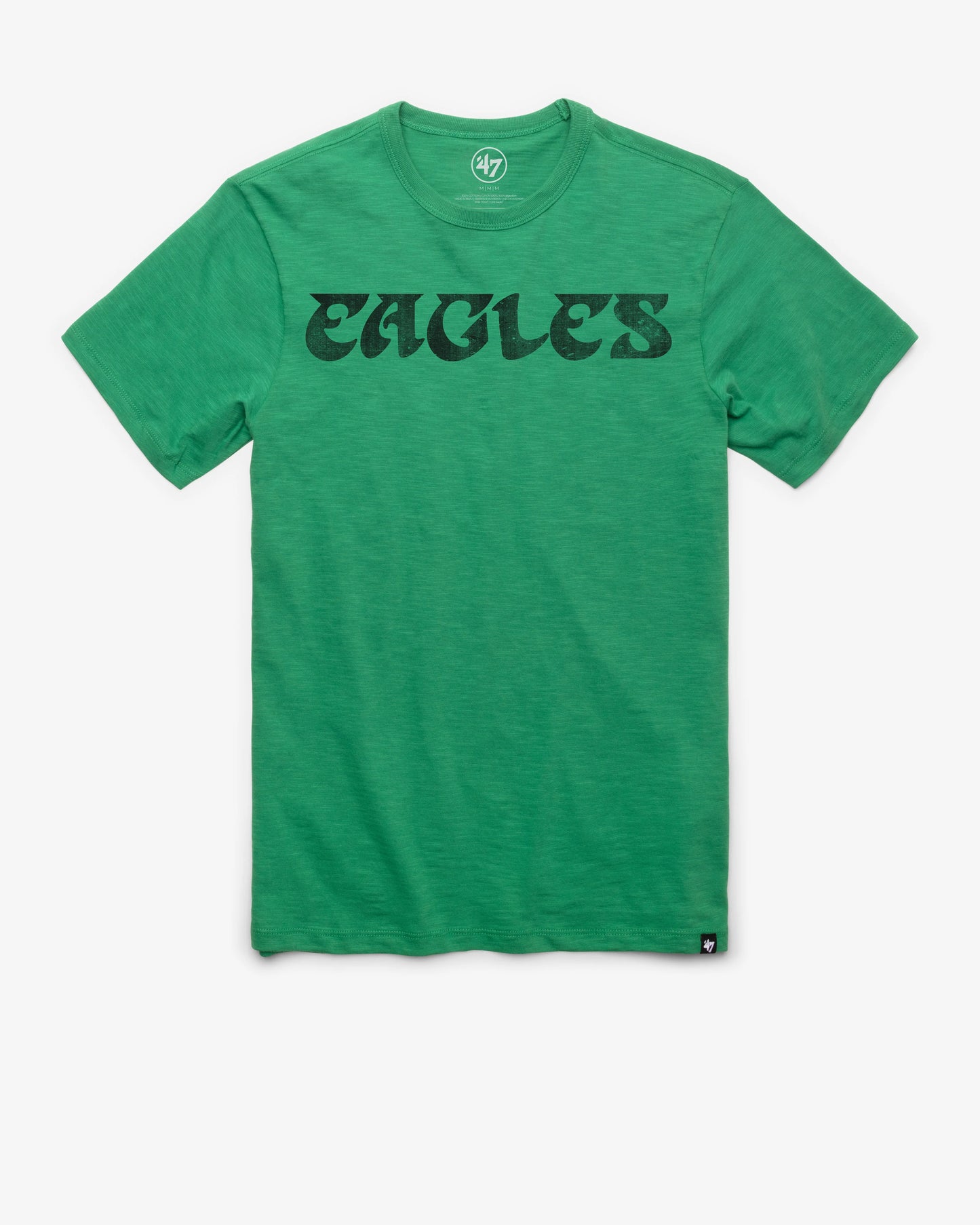 PHILADELPHIA EAGLES HISTORIC GRIT WORDMARK SCRUM TEE