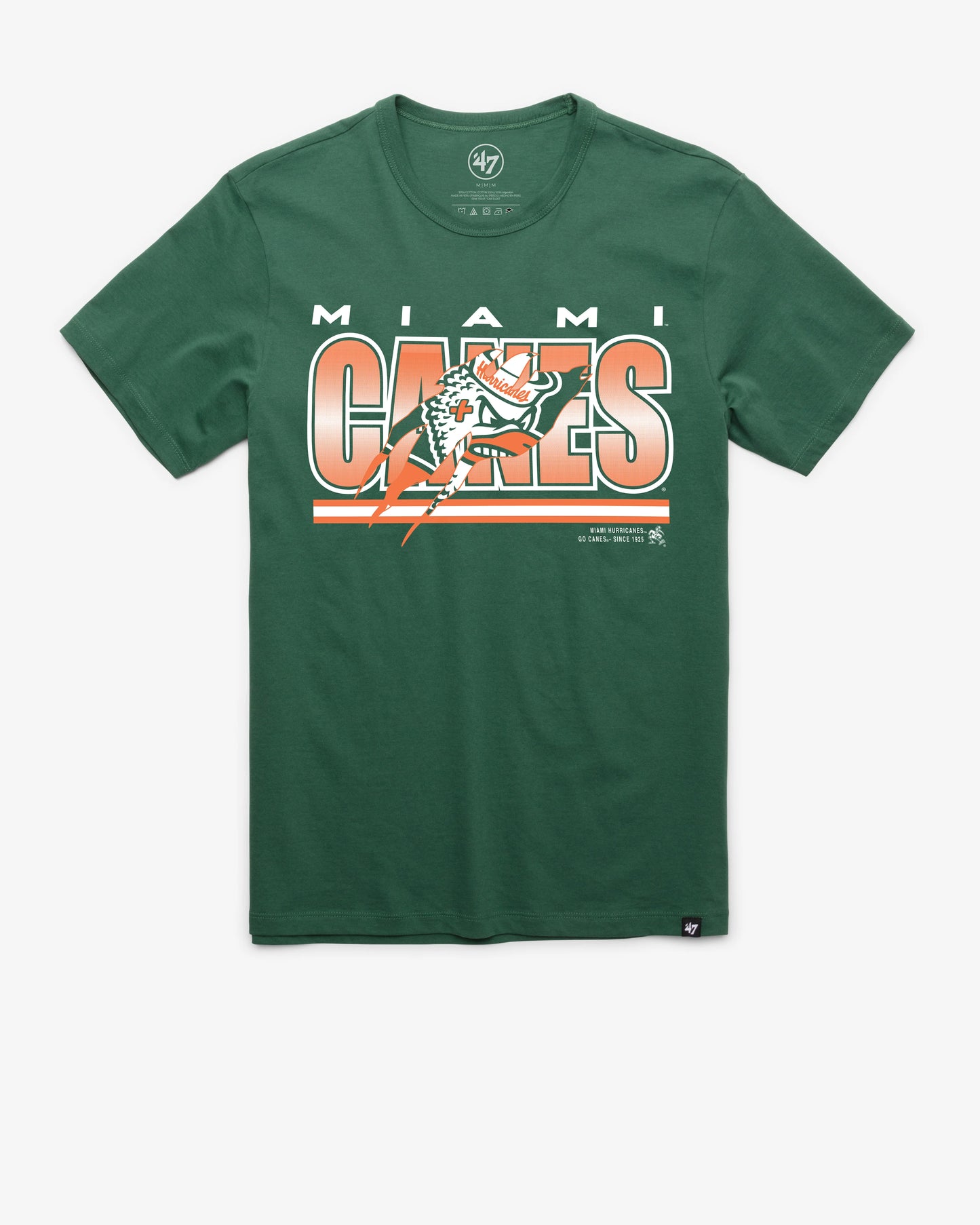 MIAMI HURRICANES THUNDER RIP '47 FRANKLIN TEE