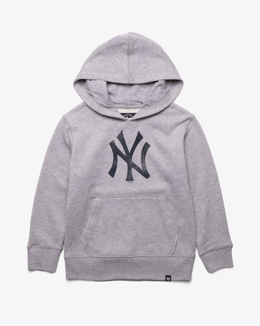 NEW YORK YANKEES DISTRESSED IMPRINT '47 KID'S HEADLNE HOOD