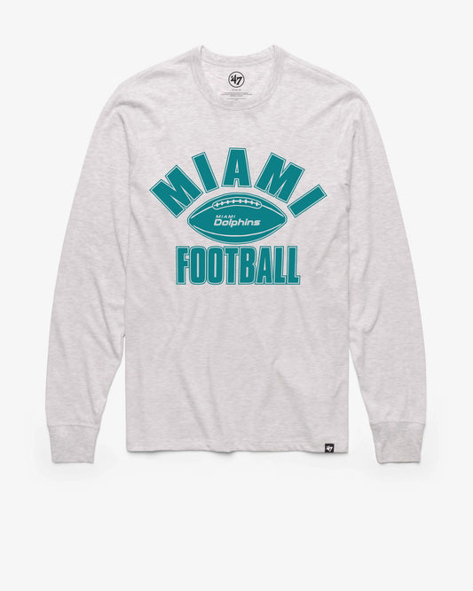 MIAMI DOLPHINS ISSUED '47 FRANKLIN LONG SLEEVE TEE
