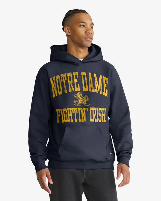 NOTRE DAME FIGHTIN IRISH CAMPUS STACK ARCHED '47 FOUNDATION HOOD