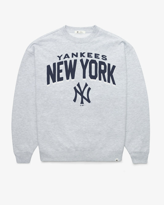 NEW YORK YANKEES CAMPUS ARCH CLOUD '47 OVERSIZED CREW WOMENS