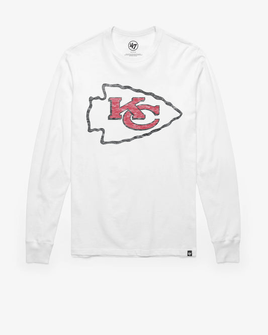 KANSAS CITY CHIEFS PREMIER '47 FRANKLIN LONG SLEEVE TEE