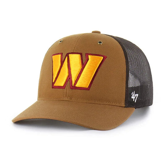 WASHINGTON COMMANDERS CARHARTT '47 TRUCKER RF RELAXED FIT
