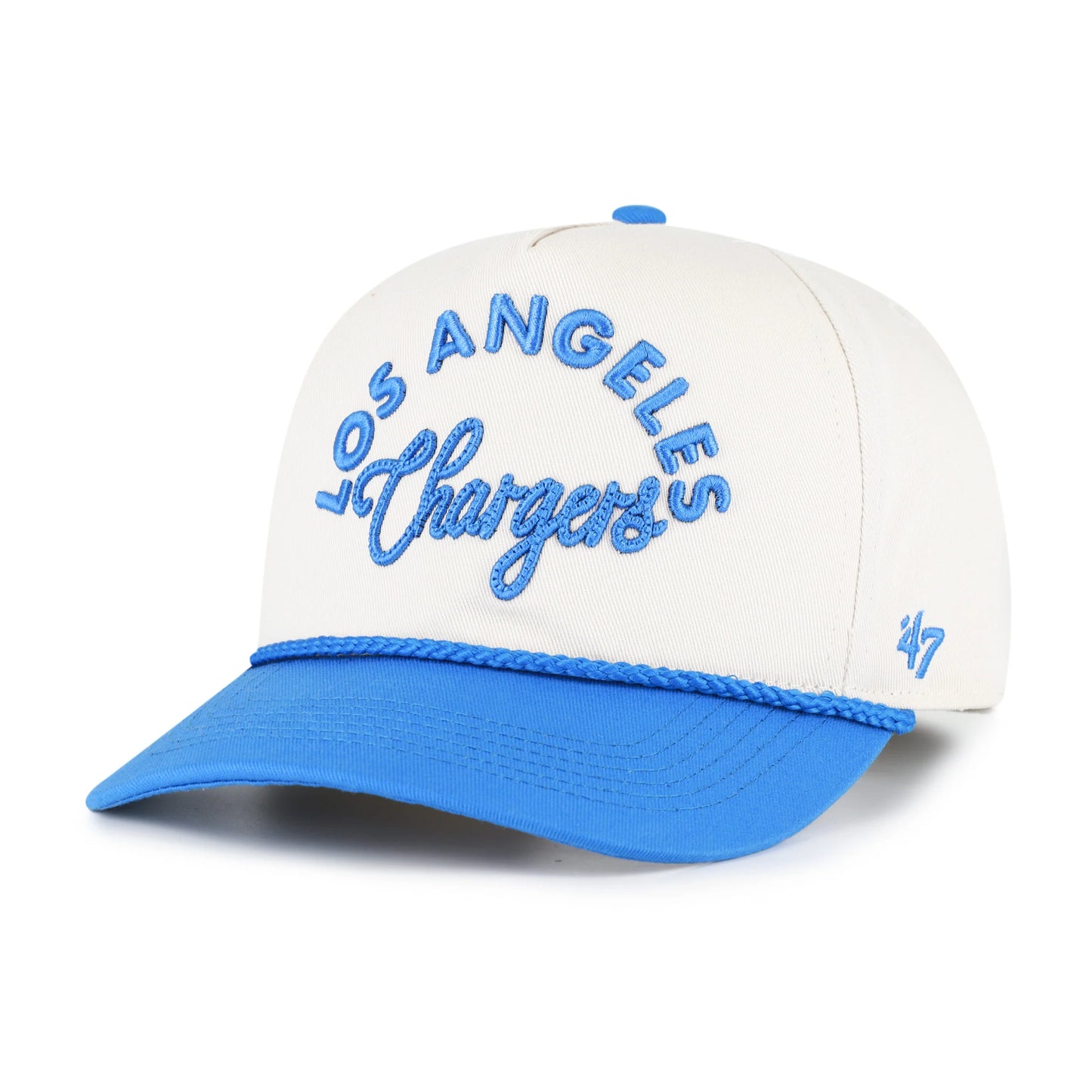LOS ANGELES CHARGERS ROPE SCRIPT '47 WOMEN'S HITCH RF RELAXED FIT