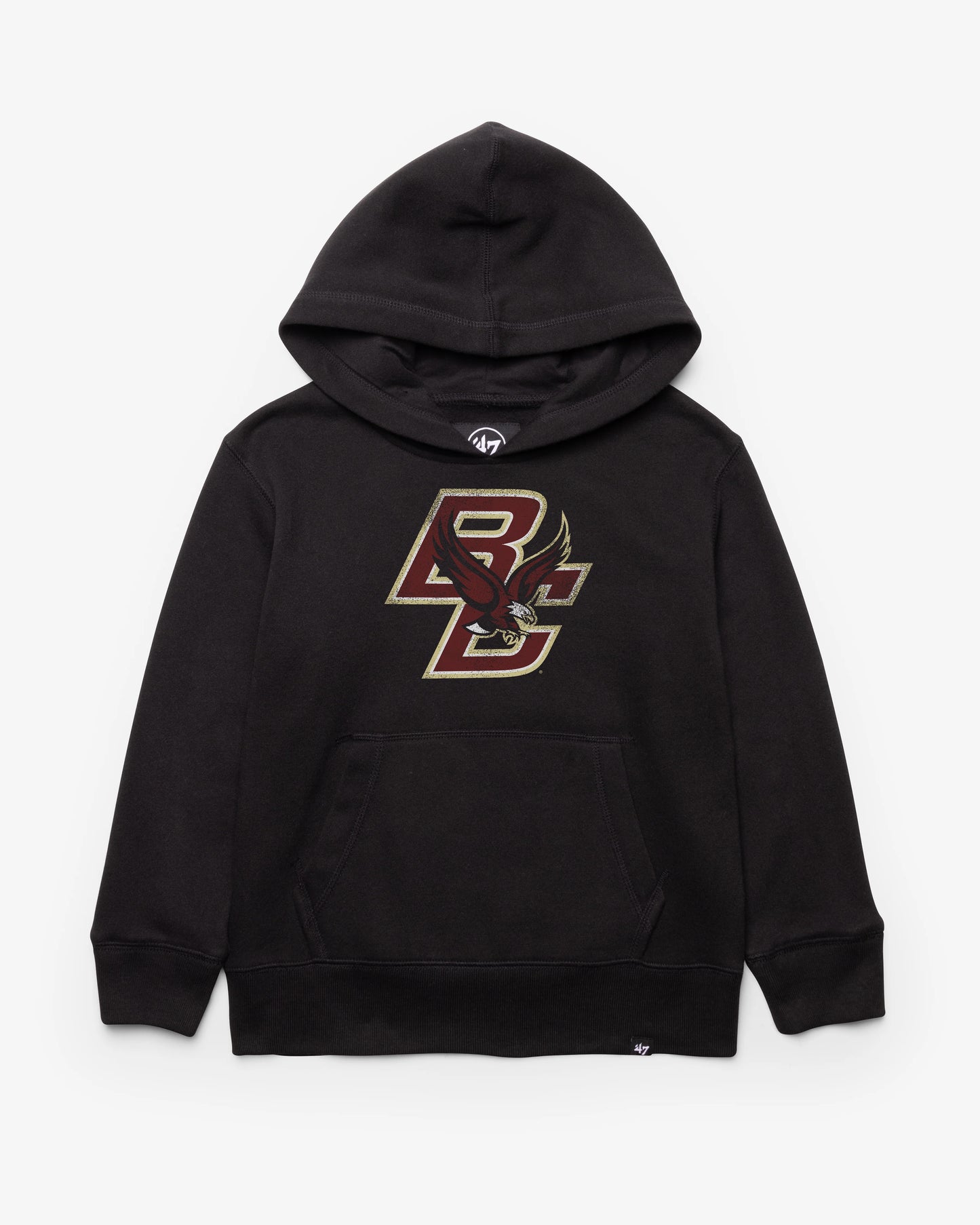 BOSTON COLLEGE EAGLES BC DISTRESSED '47 KID'S IMPRINT HEADLINE HOOD