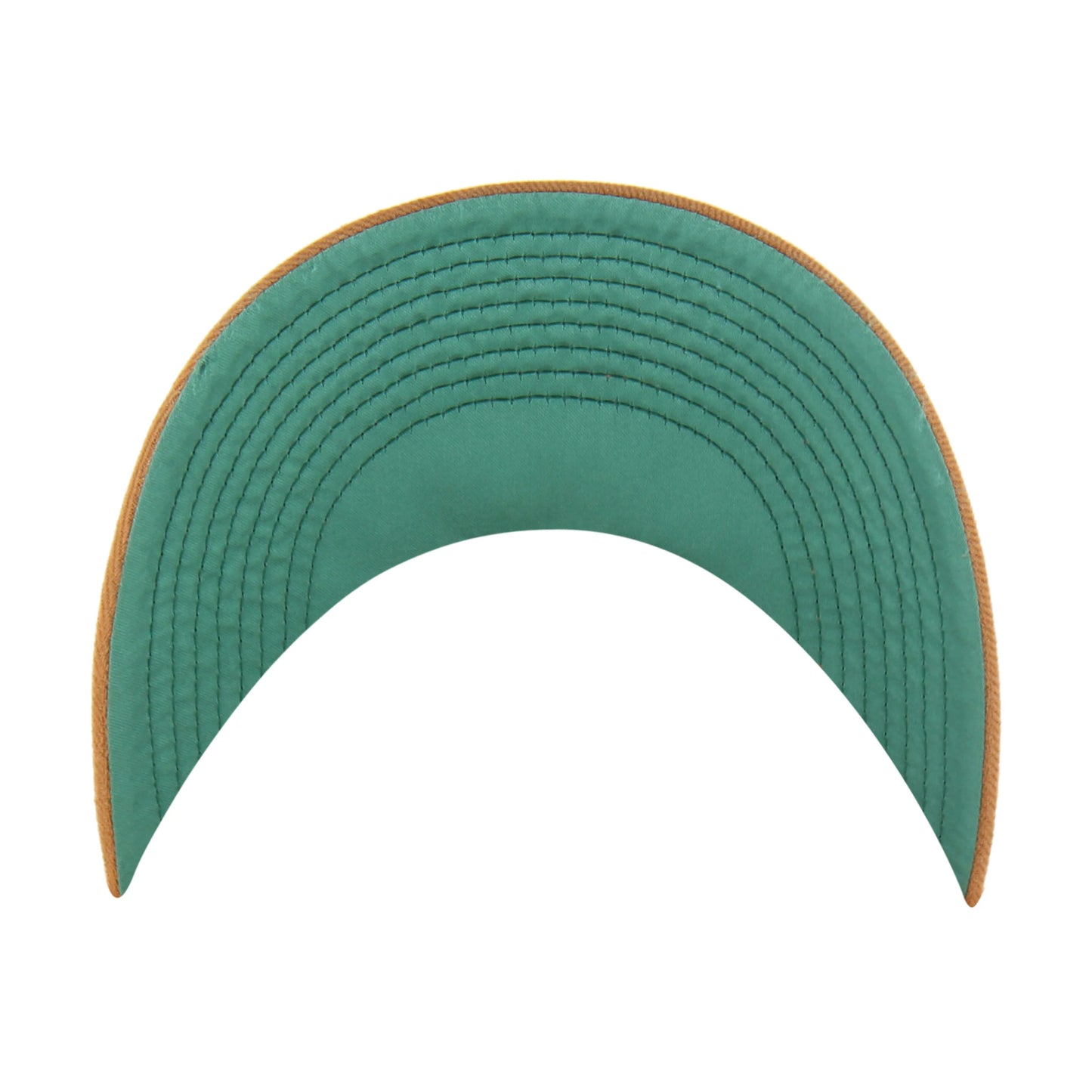 TEXAS LONGHORNS CHAIN SIDE STITCH '47 CLEAN UP ROUND VISOR