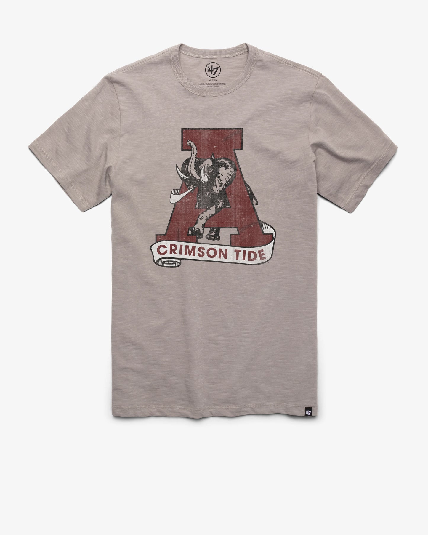 ALABAMA CRIMSON TIDE VINTAGE GRIT '47 SCRUM TEE