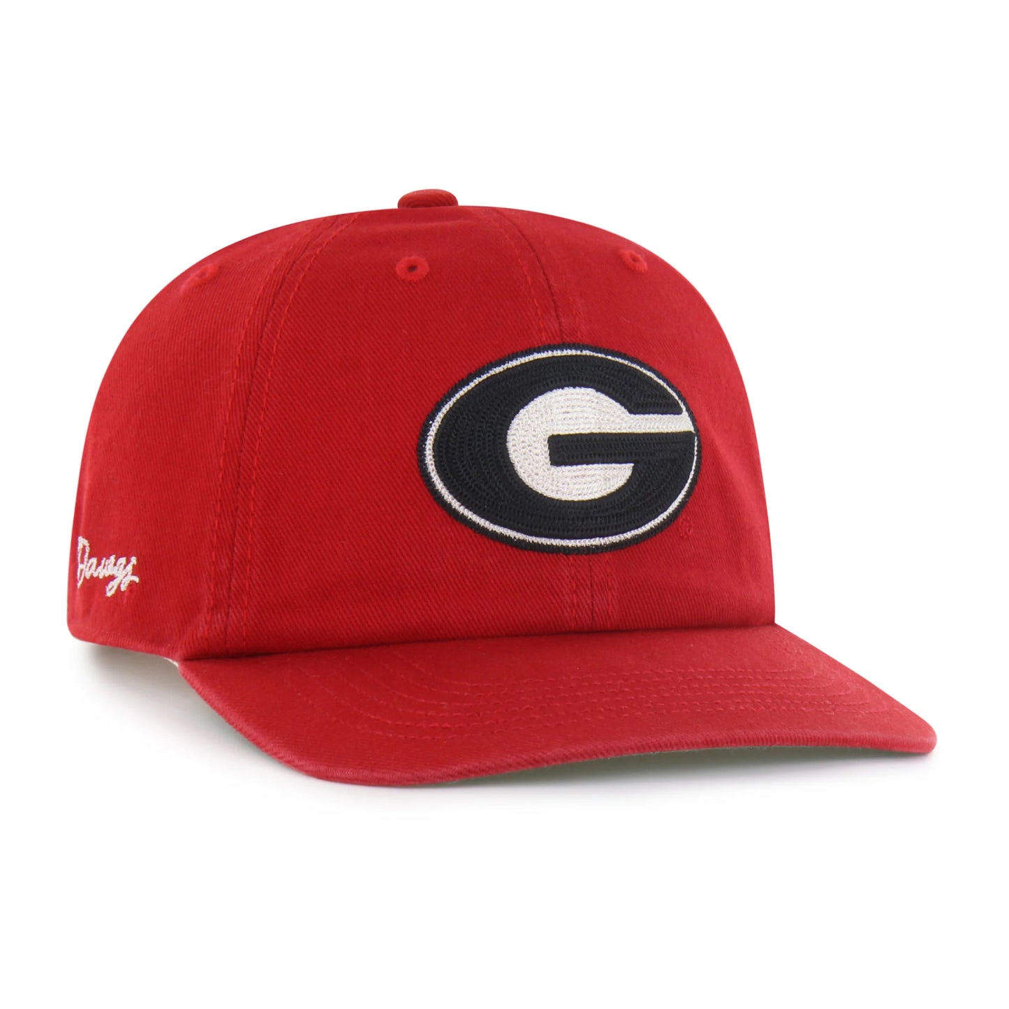 GEORGIA BULLDOGS CHAIN SIDE STITCH '47 CLEAN UP FLAT BRIM