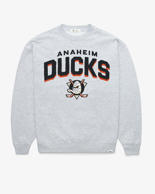 ANAHEIM DUCKS CAMPUS ARCH CLOUD '47 OVERSIZED CREW WOMENS
