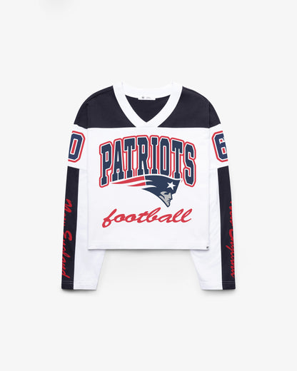 NEW ENGLAND PATRIOTS EXCLAMATION '47 WOMEN'S METRO JERSEY TEE
