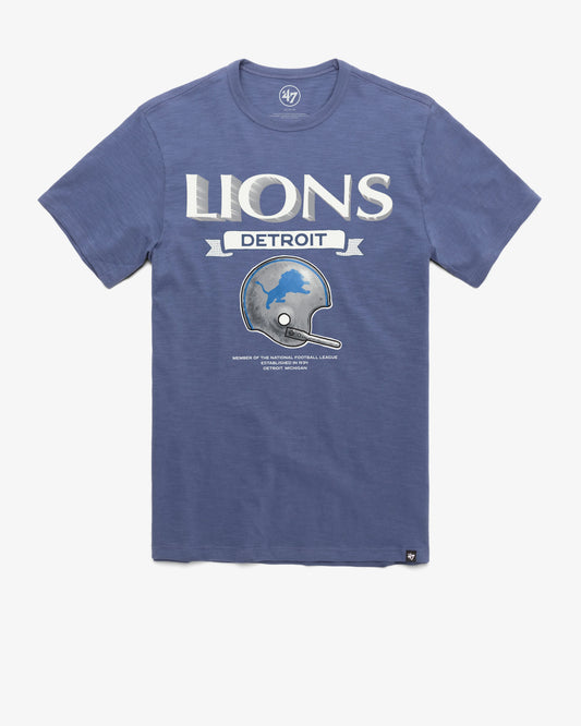 DETROIT LIONS HISTORIC LONG HAUL '47 SCRUM TEE