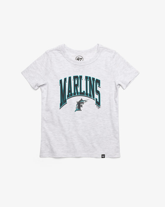MIAMI MARLINS COOPERSTOWN WALK TALL '47 FRANKLIN TEE KIDS