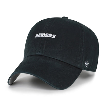LAS VEGAS RAIDERS BASE RUNNER SCRIPT '47 WOMEN'S CLEAN UP