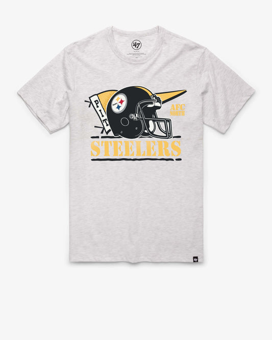 PITTSBURGH STEELERS HISTORIC MOTION FIELD '47 FRANKLIN TEE