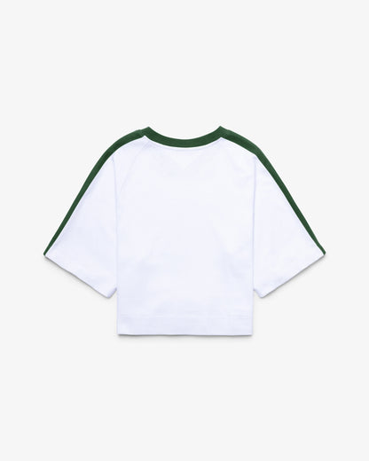 MIAMI HURRICANES VINTAGE BIG OVERARCH '47 WOMEN'S DROP NEEDLE RAGLAN JERSEY