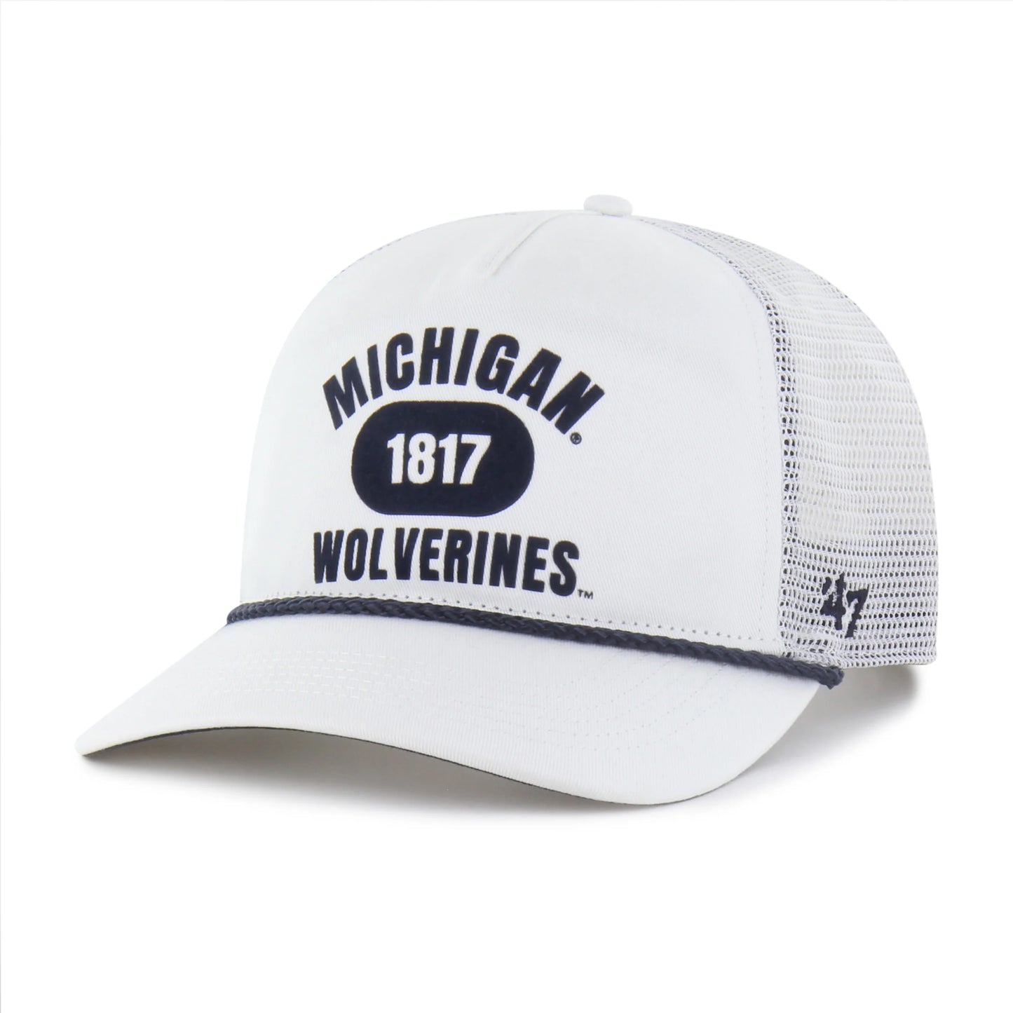 Michigan Wolverines Vintage Flock Ball '47 Hitch