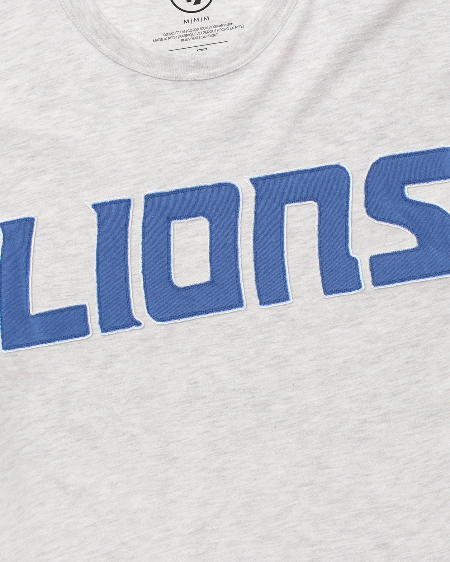 DETROIT LIONS FRANKLIN '47 FIELDHOUSE TEE