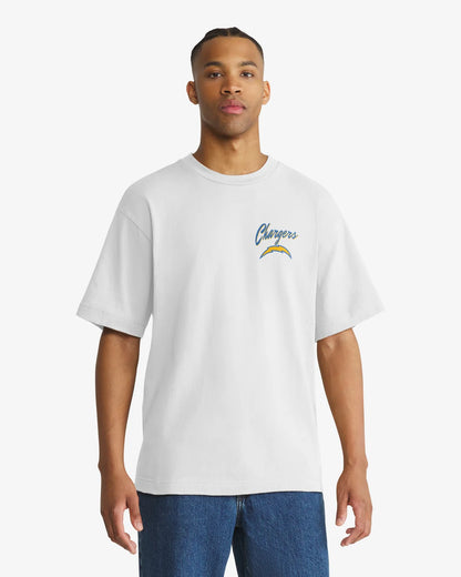LOS ANGELES CHARGERS BACKER SCRIPT ILLUSTRATED '47 FOUNDATION TEE