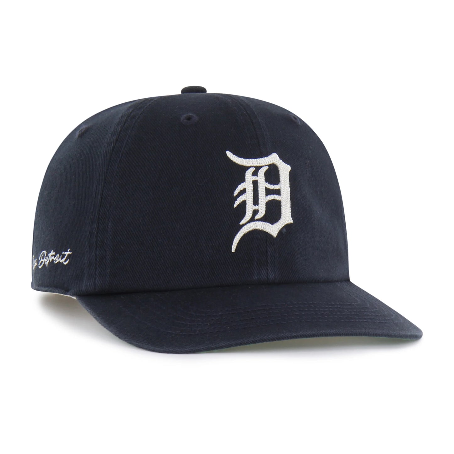 DETROIT TIGERS CHAIN SIDE STITCH '47 CLEAN UP FLAT BRIM