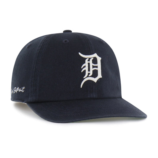 DETROIT TIGERS CHAIN SIDE STITCH '47 CLEAN UP FLAT BRIM