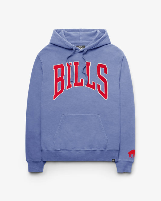 BUFFALO BILLS HISTORIC GROTON WELL WORN '47 FRENCH TERRY HOOD