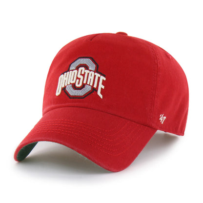 OHIO STATE BUCKEYES CHAIN SIDE STITCH '47 CLEAN UP PINCH FRONT