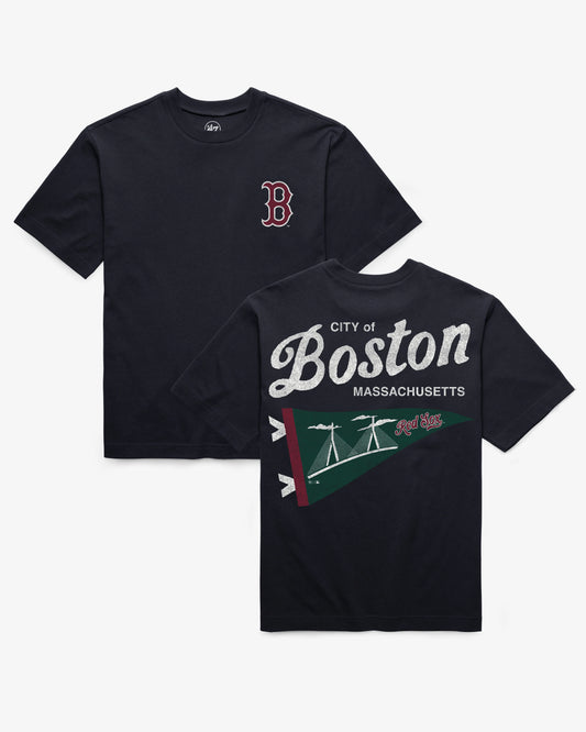 BOSTON RED SOX CIRCLE CITY BACKER '47 FOUNDATION TEE