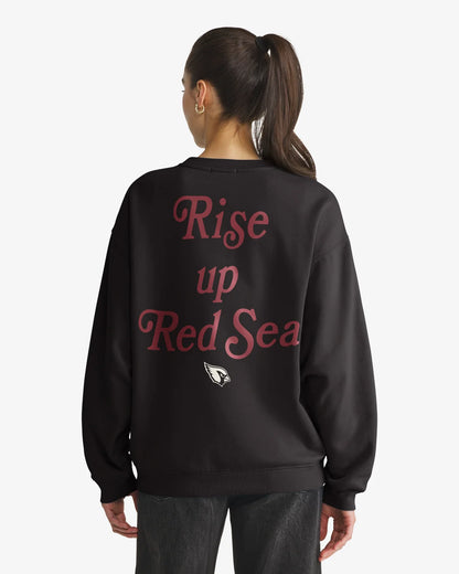 ARIZONA CARDINALS SHOUT IT OUT '47 OVERSIZED CREW WOMENS