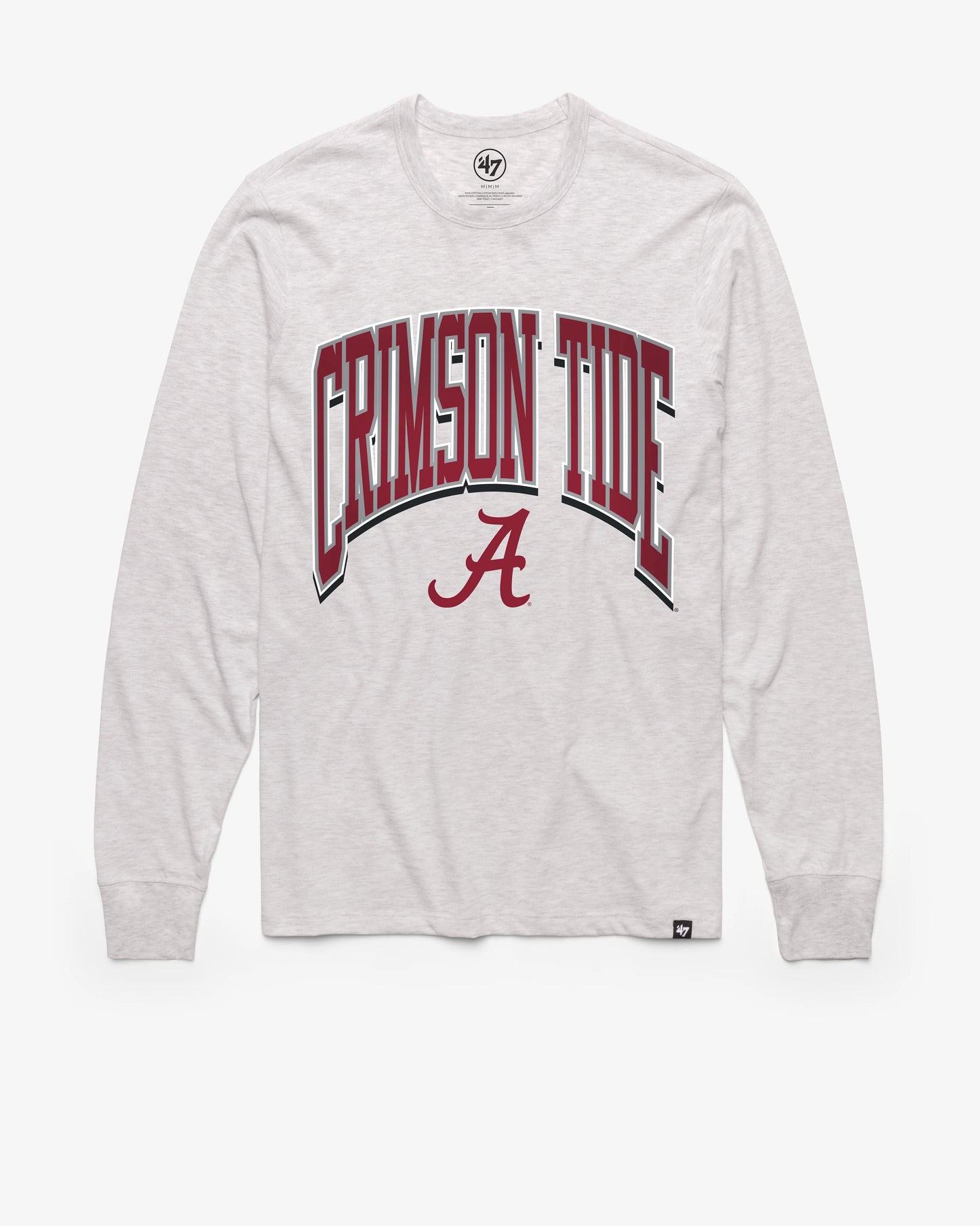 ALABAMA CRIMSON TIDE WALK TALL '47 FRANKLIN LONG SLEEVE TEE