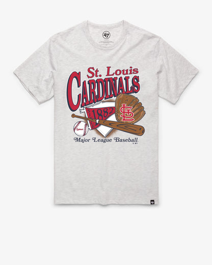 ST. LOUIS CARDINALS AT BAT '47 FRANKLIN TEE