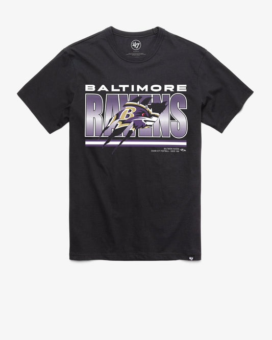 BALTIMORE RAVENS TEAM THUNDER RIP '47 FRANKLIN TEE